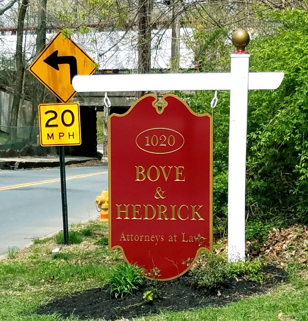 Bove & Hendrick Sign